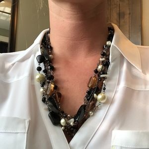 Lia Sophia Multi-stranded Necklace